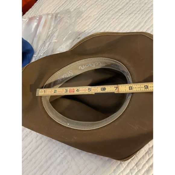 Stetson Wn's cowboy hat Small Measurements in photos Needs reshaping - Picture 9 of 16